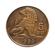 5 Francs Pattern - Belgie - Belgique obverse image