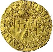 Cruzado "R-P, 7 castles" - João III 3rd type, Porto mint obverse image