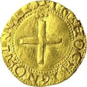 Cruzado "8 castles"- João III 3rd type, Lisboa, Portugal, 1537-1538 reverse image