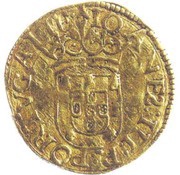 Cruzado Calvario - João III 2nd type, Lisboa obverse image