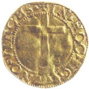 Cruzado Calvario - João III 2nd type, Lisboa, Portugal, 1538-1557 reverse image
