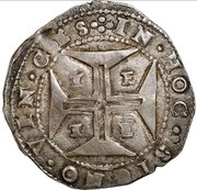 Cruzado - João IV Évora mint, Portugal, 1644-1656 reverse image