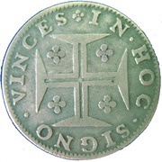 400 Réis "Cruzado" - Pedro Prince Regent, Portugal, 1677-1683 reverse image