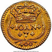 Pinto - João V Lisboa, Rio and Minas mints obverse image