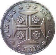 Cruzado Novo - Maria I and Pedro III Low Crown, Portugal, 1778-1784 reverse image
