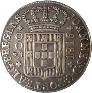 Cruzado Novo - João Prince Regent 2nd Type obverse image