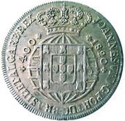Cruzado - João VI obverse image