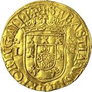 ½ São Vicente "L-G" - Sebastião I Lisboa mint obverse image