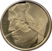 5 Francs - Baudouin I French text obverse image