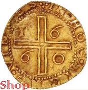 2 Cruzados - Afonso VI, Portugal, 1660 reverse image