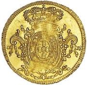 ½ Escudo - João Prince Regent Lisboa mint, Portugal, 1805-1807 reverse image