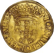 Escudo São Tomé - João III Lisboa mint obverse image