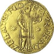 São Vicente "P-O" - João III Porto mint, Portugal, 1555-1557 reverse image