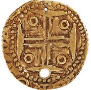 ¼ Moeda - Afonso VI Lisboa mint, Portugal, 1663-1666 reverse image