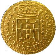 Quartinho - João V Lisboa, Porto, Rio, Bahia and Minas mints obverse image