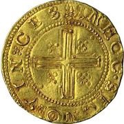 4 Cruzados "L/IIII-B" - Filipe II, Portugal, 1598-1621 reverse image