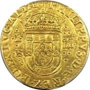 4 Cruzados "LB-IIII" - Filipe II obverse image