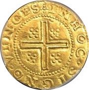 4 Cruzados "LB-IIII" - Filipe II, Portugal, 1598-1621 reverse image