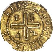 4 Cruzados - João IV Lisboa mint, Portugal, 1642-1652 reverse image