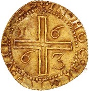 4 Cruzados - Afonso VI, Portugal, 1660-1663 reverse image