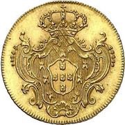 Escudo - Maria I and Pedro III Lisboa and Bahia mints, Portugal, 1777-1785 reverse image