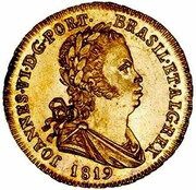 Escudo - João VI Lisboa mint obverse image