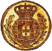 Escudo - João VI Lisboa mint, Portugal, 1818-1821 reverse image