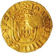2000 Réis - Afonso VI Countermark "Crowned 2" over 2 Cruzados, Portugal, 1662-1668 reverse image