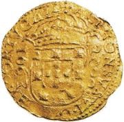 ½ Moeda - Afonso VI Lisboa mint obverse image