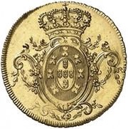 ½ Peça - João Prince Regent Lisboa mint, Portugal, 1805-1807 reverse image