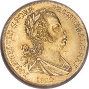 ½ Peça - João VI Lisboa mint obverse image