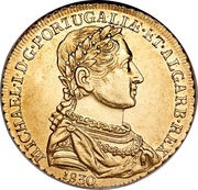 ½ Peça - Miguel I Lisboa mint obverse image