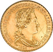 ½ Peça - Miguel I Lisboa mint obverse image