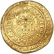 Português "o-o"- João III 1st type, Lisboa mint obverse image