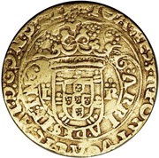 Português "L-R"- João III 2nd type, Lisboa mint obverse image
