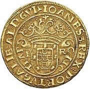 Português "L-R"- João III 2nd type, Lisboa mint obverse image