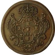Peça - Maria I Widow veil, Pattern, Portugal, 1786 reverse image