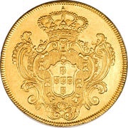 Peça - Maria I Hairdress - Lisboa, Bahia and Rio mints, Portugal, 1789-1805 reverse image