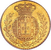 Peça - João VI Lisboa and Rio de Janeiro, Portugal, 1818-1824 reverse image