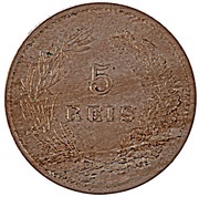5 Réis Pattern obverse image