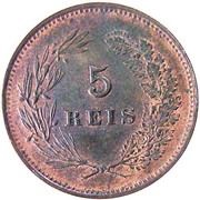 5 Réis - Manuel II, Portugal, 1910 reverse image