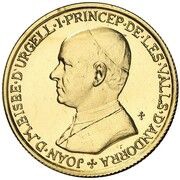 100 Diners - Joan Martí i Alanis Episcopal Co-Prince obverse image