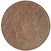 20 Réis - Carlos I Pattern obverse image