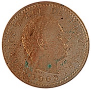 20 Reis - Carlos I Pattern obverse image