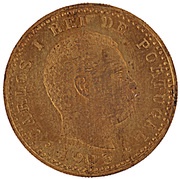 20 Reis - Carlos I Pattern obverse image