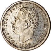 100 Reis - Luiz I Pattern obverse image