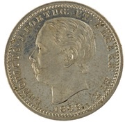 100 Reis - Luiz I Pattern obverse image