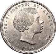 200 Réis - Pedro V obverse image
