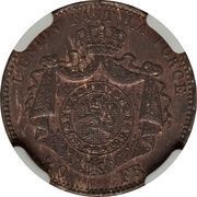 20 Francs - Léopold II Pattern, Belgium, 1867 reverse image