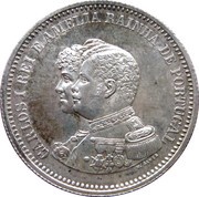 200 Réis - Carlos I Discovery of India obverse image